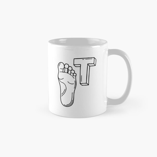 Item preview, An illustration of letter T stands for Toe designed and sold by rasagamastore.