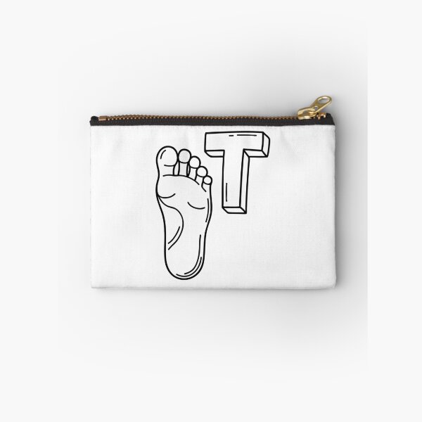 Item preview, An illustration of letter T stands for Toe designed and sold by rasagamastore.
