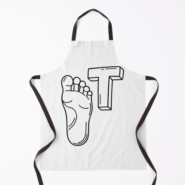 Item preview, An illustration of letter T stands for Toe designed and sold by rasagamastore.