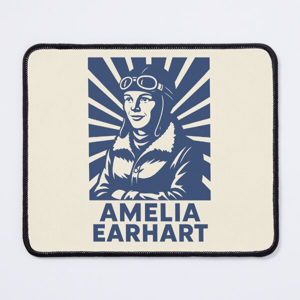 Item preview, Amelia Earhart Retro Tribute | Vintage Aviation Poster designed and sold by Anniko Art Studio.