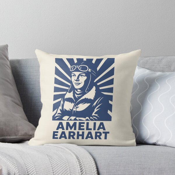 Item preview, Amelia Earhart Retro Tribute | Vintage Aviation Poster  designed and sold by Anniko Art Studio.
