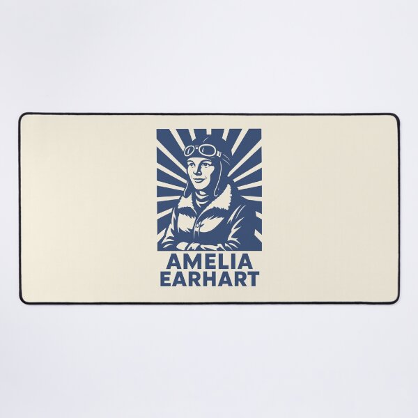 Item preview, Amelia Earhart Retro Tribute | Vintage Aviation Poster  designed and sold by Anniko Art Studio.