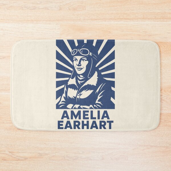 Item preview, Amelia Earhart Retro Tribute | Vintage Aviation Poster  designed and sold by Anniko Art Studio.