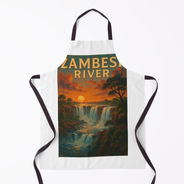 Item preview, Victoria Falls on the Zambezi River at Sunset, Africa designed and sold by Aryabek.