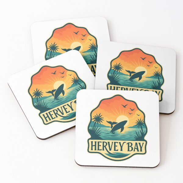 Item preview, Whale Breaching at Sunset in Hervey Bay, Queensland designed and sold by Aryabek.