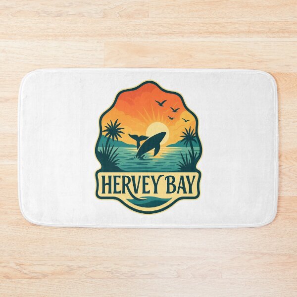 Item preview, Whale Breaching at Sunset in Hervey Bay, Queensland designed and sold by Aryabek.