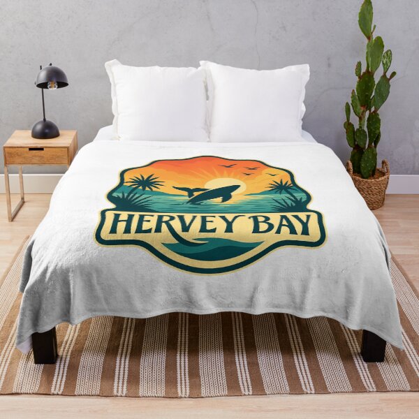 Item preview, Whale Breaching at Sunset in Hervey Bay, Queensland designed and sold by Aryabek.