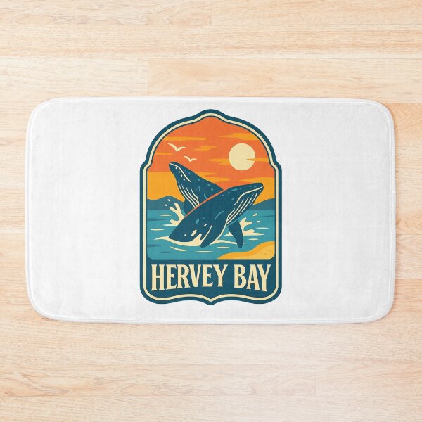 Item preview, Humpback Whales Breaching at Sunset in Hervey Bay, Queensland designed and sold by Aryabek.