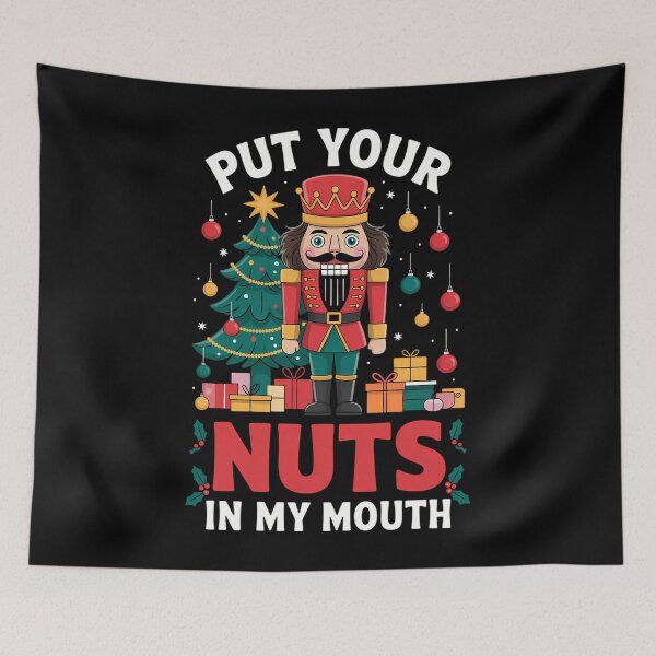 Item preview, Joke Nutcracker Christmas Party Humor designed and sold by blueyeeti.
