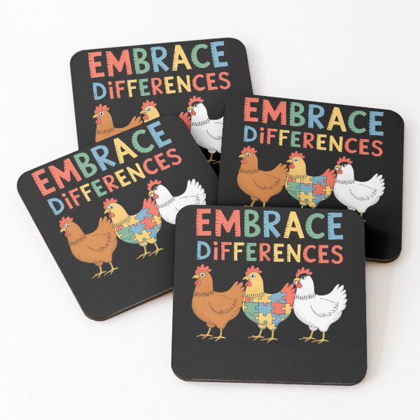 Item preview, Embrace Differences Chicken Puzzle Autism Awareness Animal designed and sold by TyraYoung.