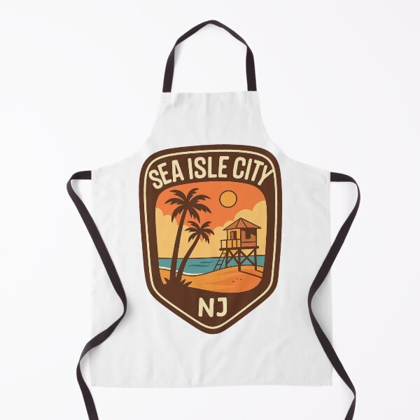 Item preview, Sunset View of Lifeguard Tower in Sea Isle City, New Jersey designed and sold by Aryabek.