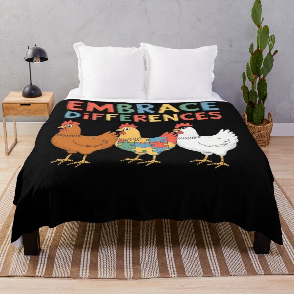 Item preview, Embrace Differences Chicken Puzzle Autism Awareness Animal designed and sold by TyraYoung.