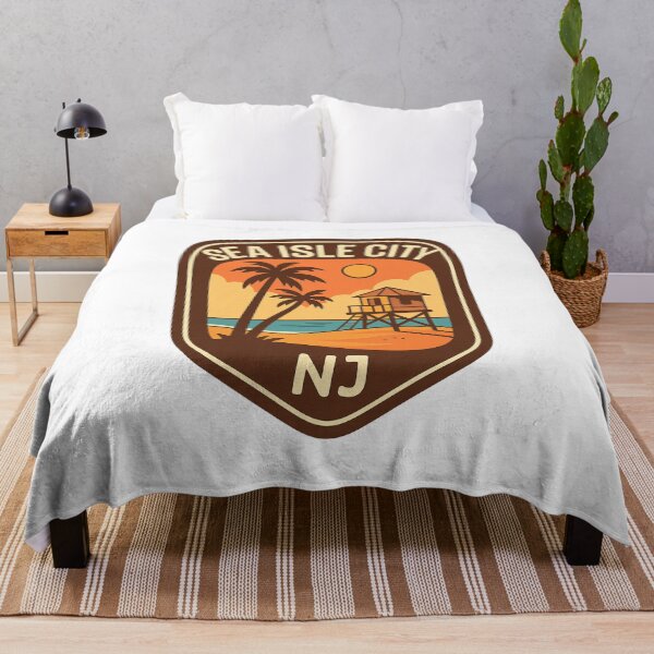 Item preview, Sunset View of Lifeguard Tower in Sea Isle City, New Jersey designed and sold by Aryabek.