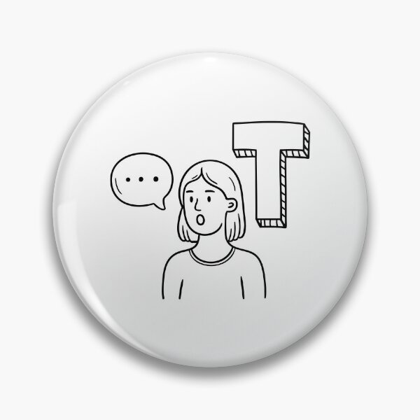 Item preview, An illustration of letter T stands for T Talk designed and sold by rasagamastore.