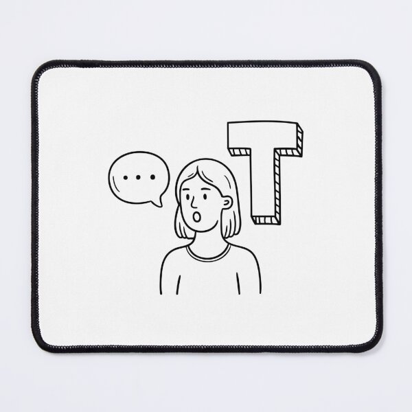 Item preview, An illustration of letter T stands for T Talk designed and sold by rasagamastore.
