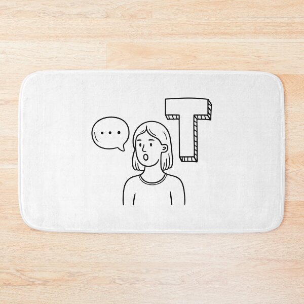 Item preview, An illustration of letter T stands for T Talk designed and sold by rasagamastore.