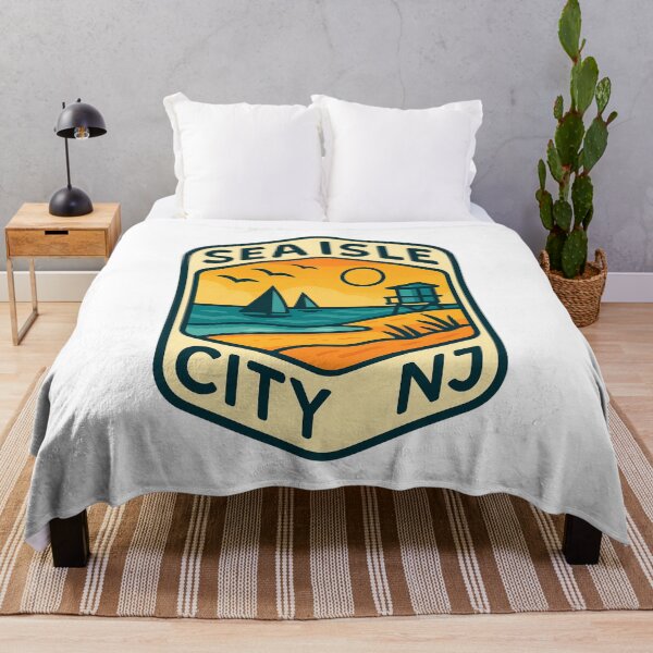 Item preview, Sailboats at Sunset in Sea Isle City, New Jersey Shore designed and sold by Aryabek.