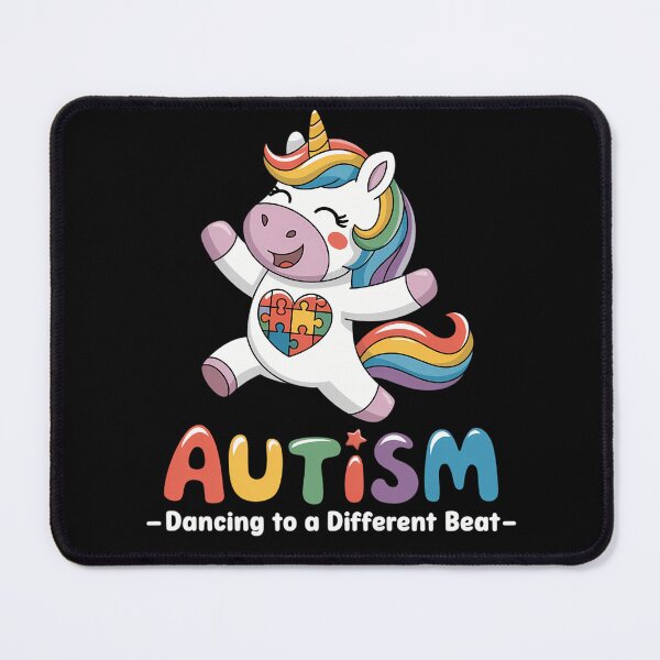 Item preview, Girl Autism Awareness Unicorn Dancing To Be A Different Beat designed and sold by TyraYoung.