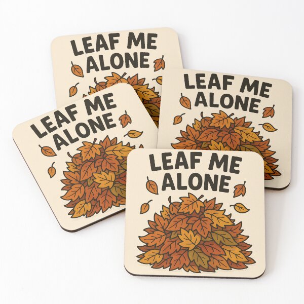 Item preview, Leaf Me Alone designed and sold by Signal and Ink.