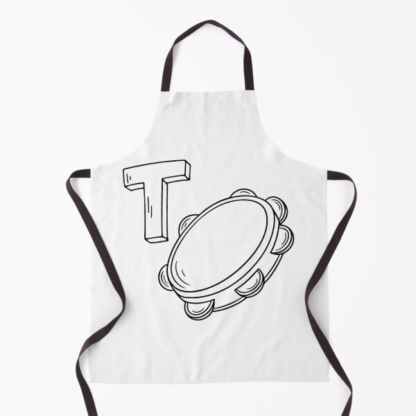 Item preview, An illustration of letter T stands for T Tambourine designed and sold by rasagamastore.