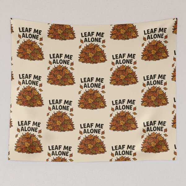 Item preview, Leaf Me Alone designed and sold by Signal and Ink.