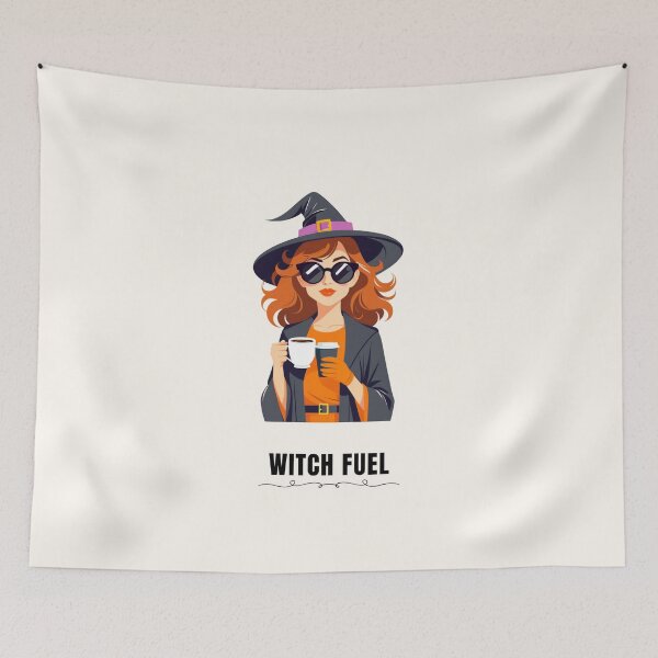Item preview, Witch Fuel - Funny Basic Witch Coffee Lover Halloween Design designed and sold by aesthmerch.