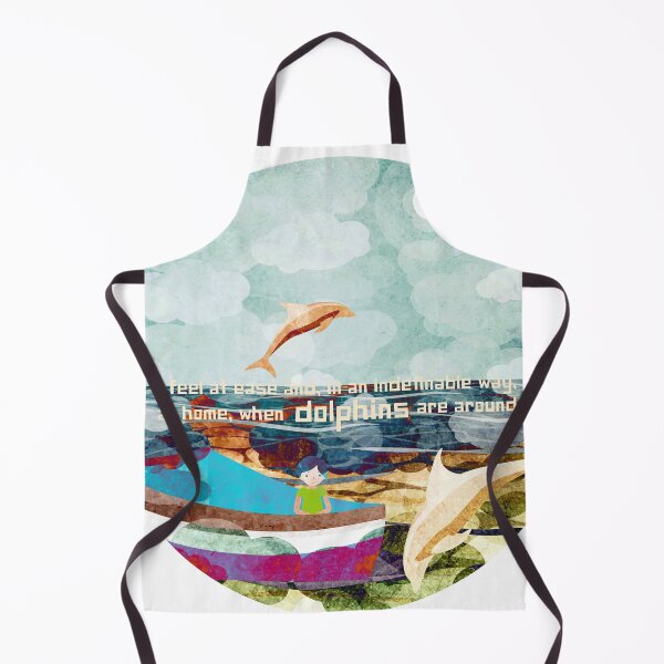 Item preview, When dolphins are around 10 designed and sold by Design4uStudio.