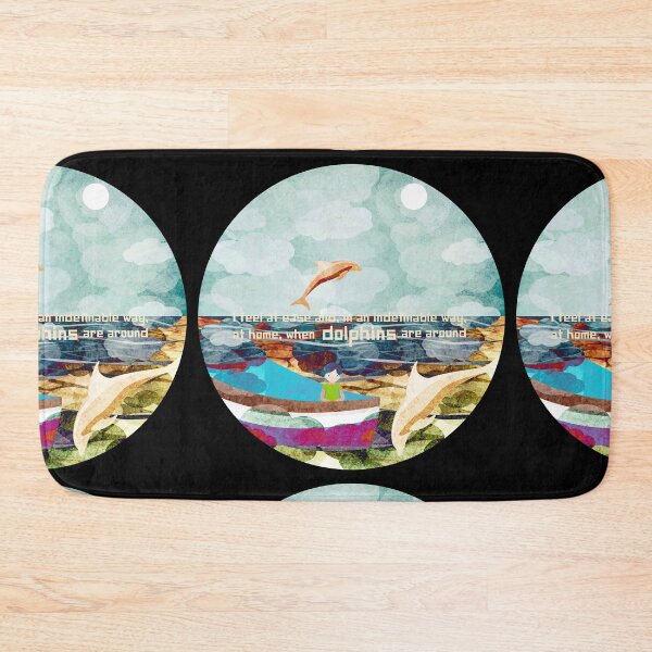 Item preview, When dolphins are around 10 designed and sold by Design4uStudio.