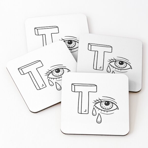 Item preview, An illustration of letter T stands for T Tear designed and sold by rasagamastore.