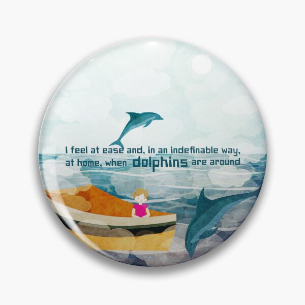 Item preview, When dolphins are around 1 designed and sold by Design4uStudio.