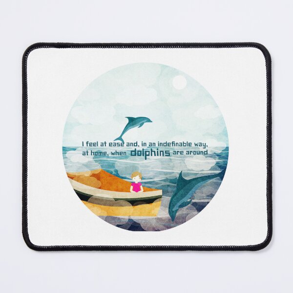 Item preview, When dolphins are around 1 designed and sold by Design4uStudio.