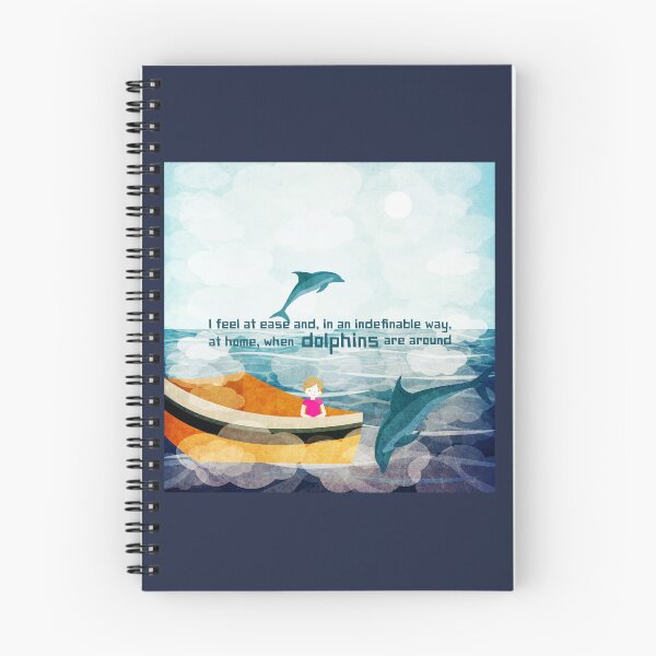 Item preview, When dolphins are around 1 designed and sold by Design4uStudio.