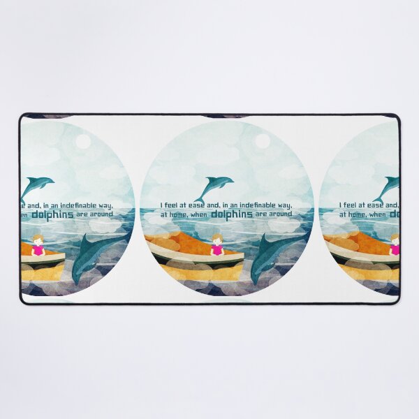 Item preview, When dolphins are around 1 designed and sold by Design4uStudio.
