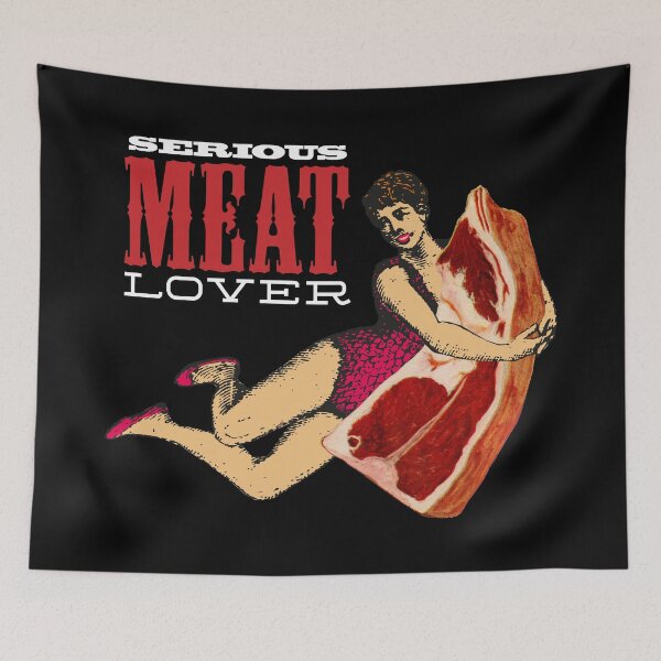 Item preview, Serious Meat Lover designed and sold by wonder-webb.