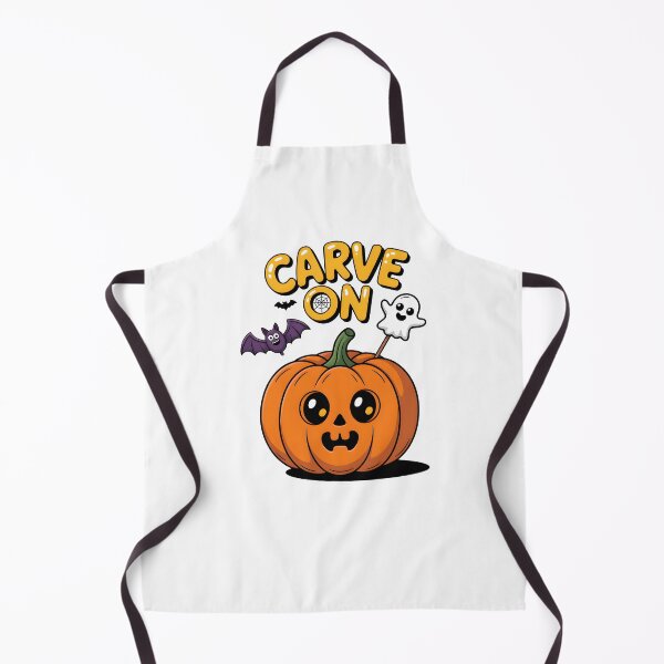 Item preview, Carve On – Cute Spooky Halloween Pumpkin Decor designed and sold by Taans-Creation.