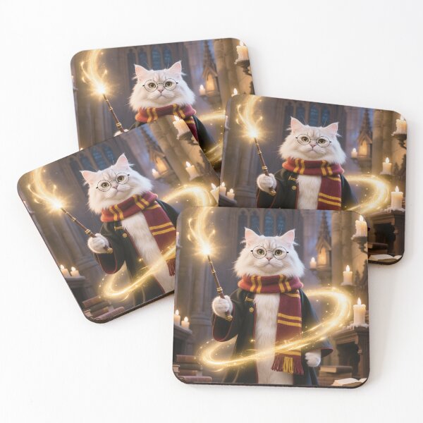 Item preview, Catty Potter – The Meowgical Wizard designed and sold by YumiStories Shop.