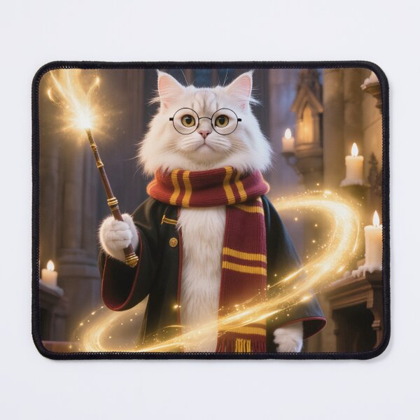 Item preview, Catty Potter – The Meowgical Wizard designed and sold by YumiStories Shop.