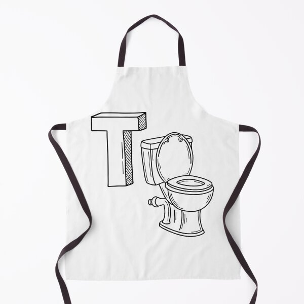 Item preview, An illustration of letter T stands for T Toilet designed and sold by rasagamastore.