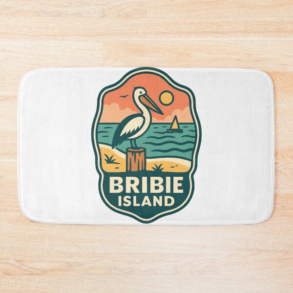 Item preview, Pelican on Dock at Bribie Island, Queensland Coast designed and sold by Aryabek.