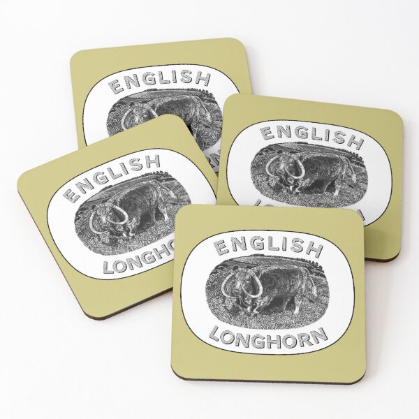 Item preview, English Longhorn designed and sold by wonder-webb.