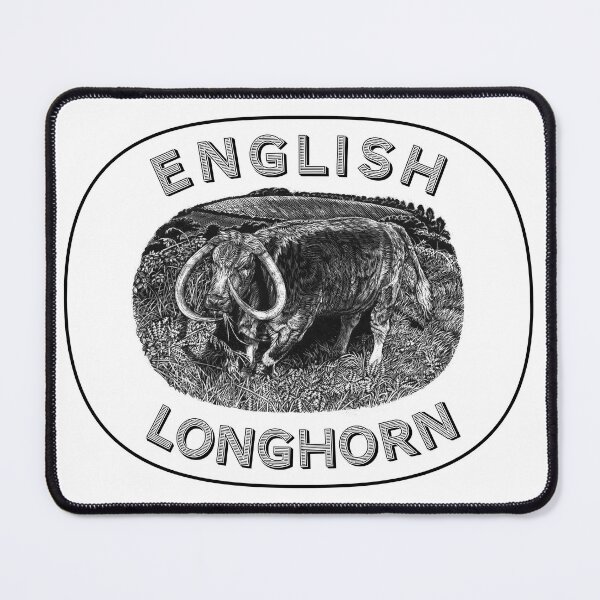 Item preview, English Longhorn designed and sold by wonder-webb.