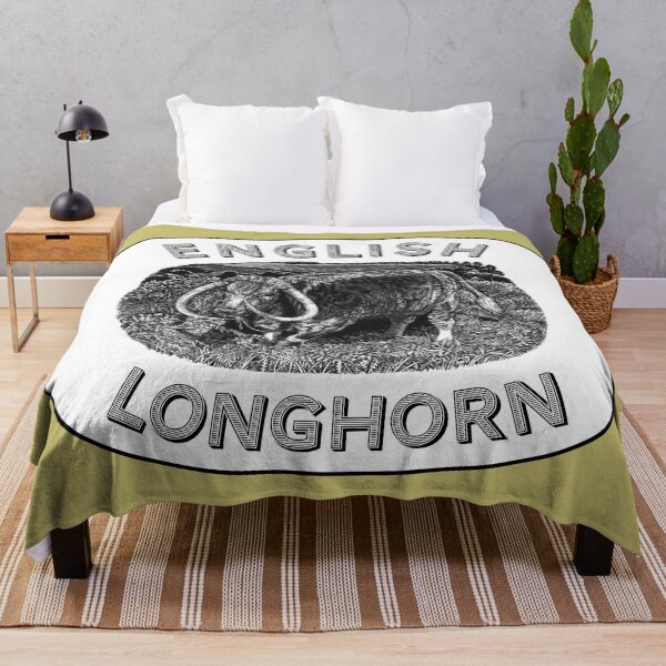 Item preview, English Longhorn designed and sold by wonder-webb.