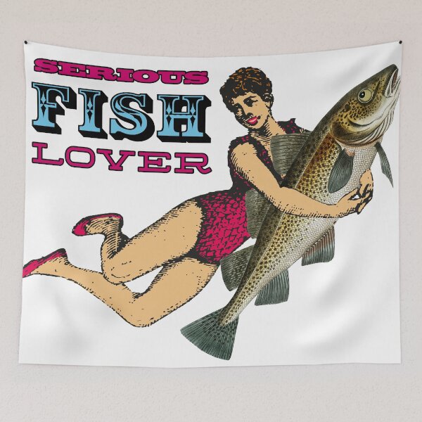 Item preview, Serious Fish Lover designed and sold by wonder-webb.