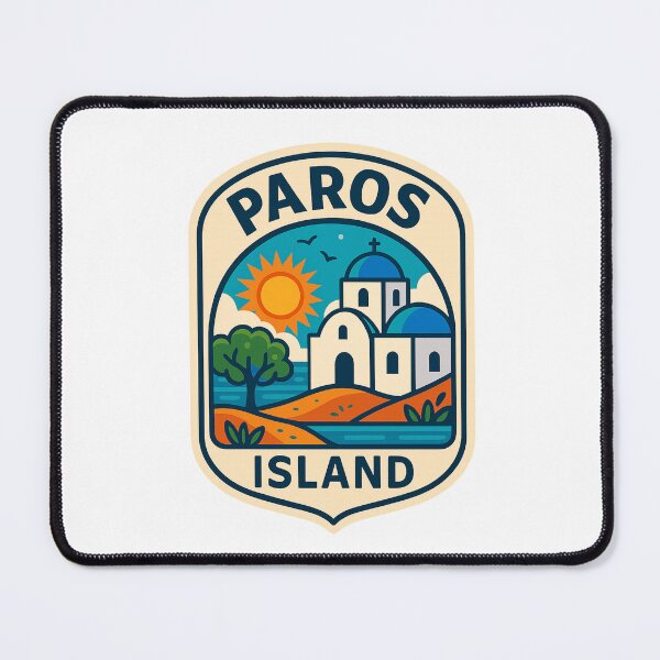 Item preview, Traditional Blue-Domed Church on Paros Island, Greece designed and sold by Aryabek.
