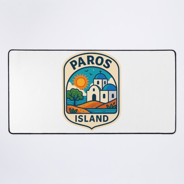 Item preview, Traditional Blue-Domed Church on Paros Island, Greece designed and sold by Aryabek.