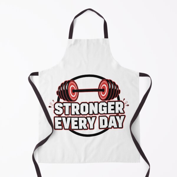 Item preview, Stronger Every Day Gym Motivational T-Shirt designed and sold by MofazStyle.