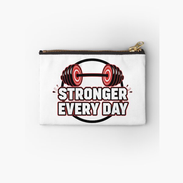 Item preview,  Stronger Every Day Gym Motivational T-Shirt designed and sold by MofazStyle.