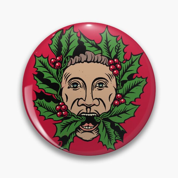 Item preview, Christmas Green Man designed and sold by wonder-webb.