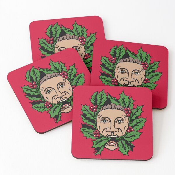 Item preview, Christmas Green Man designed and sold by wonder-webb.