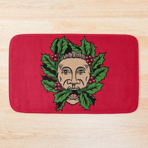 Item preview, Christmas Green Man designed and sold by wonder-webb.